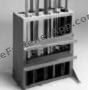 THREADED ROD RACK 10 SLOTS 16-1/8X7-1/8X22 BLACK