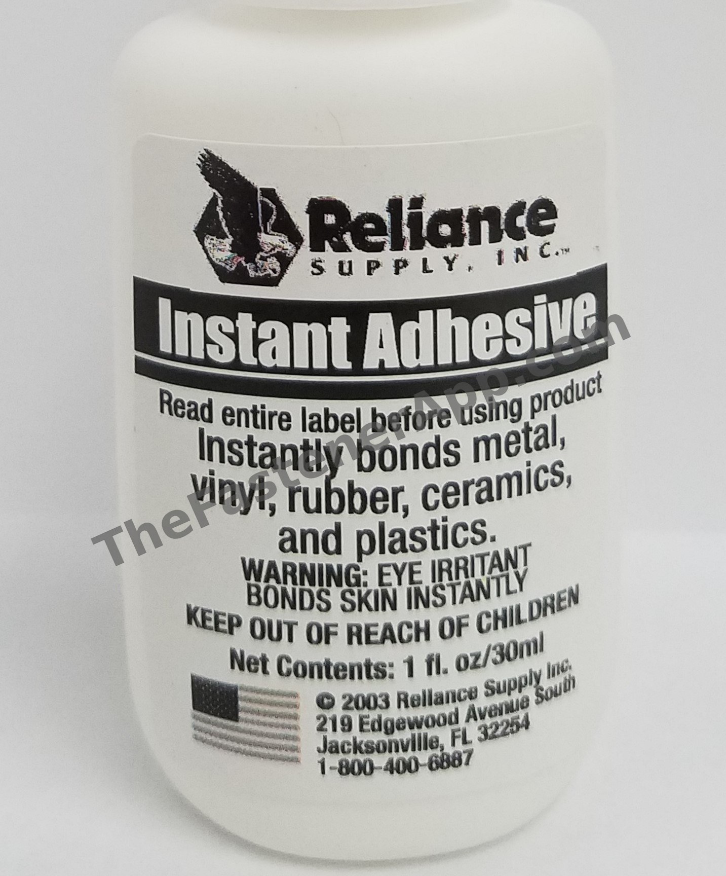RELIANCE INSTANT ADHESIVE 1 OZ/28 G BOTTLE