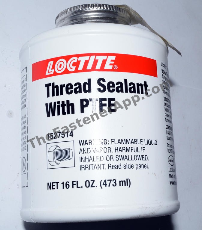 THREAD SEALANT WITH PTFE BRUSHTOP 16OZ LOCTITE FOR SS