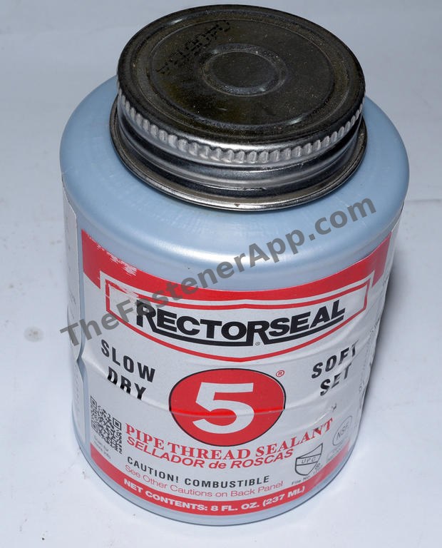 SEALANT PIPE THREAD #5 RECTORSEAL 8 OZ