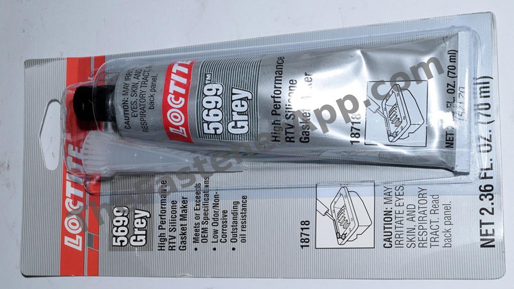 RTV HIGH PERFORMANCE GASKET MAKER GRAY LOCTITE 5699 TUBE