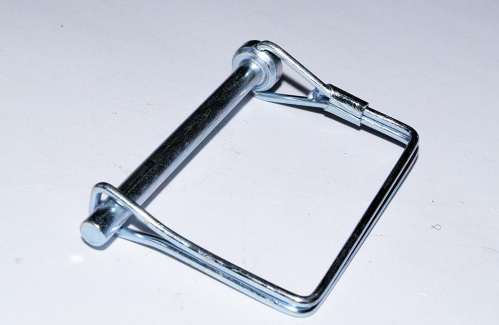 THREE POINT PIN DOUBLE WIRE SNAPPER SQUARE 1/4X2-3/4 ZINC