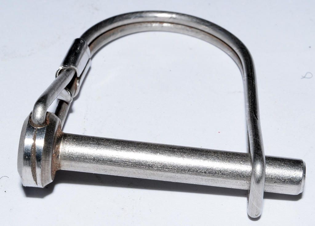 SS SNAPPER PIN ROUND WIRE LYNCH 1/4X1-5/8