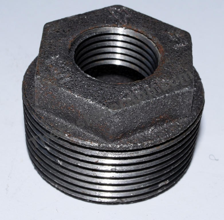 HEX BUSHING 150# BLACK" 1-1/4X1/2