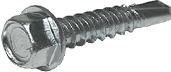 CLIMA-SEAL HEX WSHR HD DRILL SCREW 12X1-1/4 #5PT