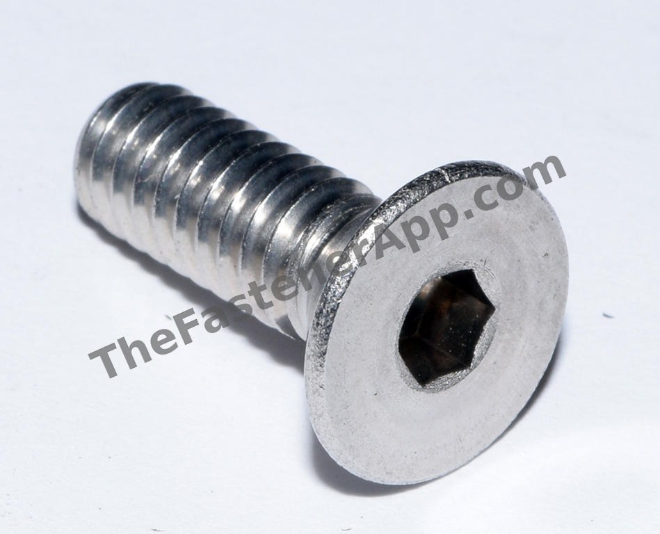 SS FLAT HD SOCKET CAP SCREW 3/8-16X1