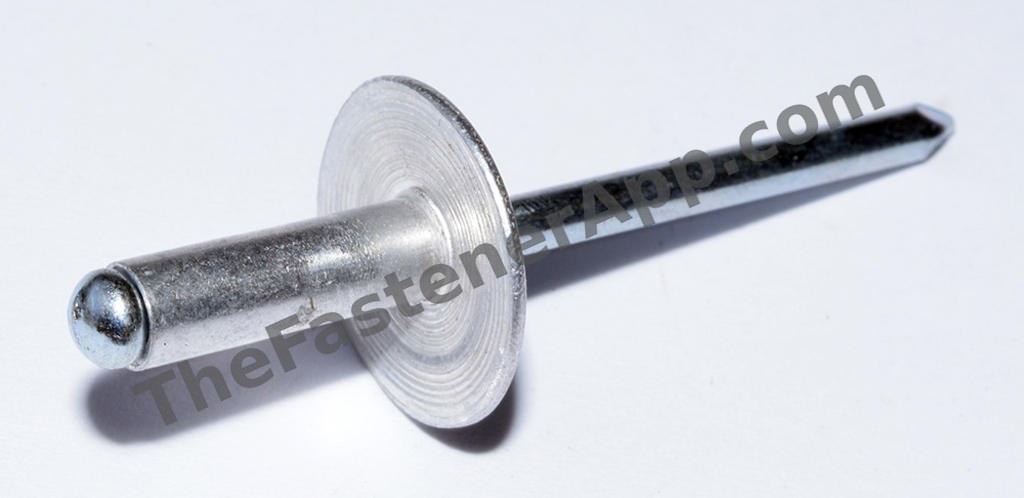 LG FLANGE BLIND RIVET 3/16X1/2-5/8