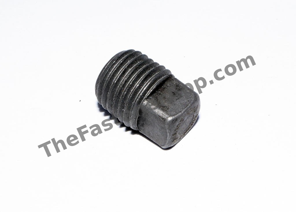 FORGED STEEL 1/2 NPT SQUARE HEAD PLUG 3000#