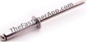 STEEL/STEEL POP RIVET 3/16X1/8-1/4