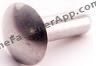 BRAZIER HD RIVET HARD 1/4DIAX1GRIP