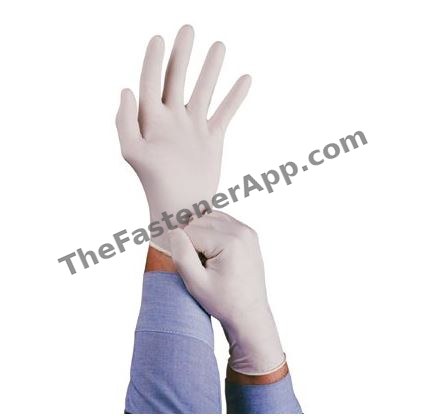 GLOVE LATEX LARGE LIGHT POWDERED DISPOSABLE