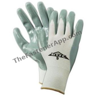 NYLON GRAYNIT NITRILE PALM SIZE 8 GLOVE