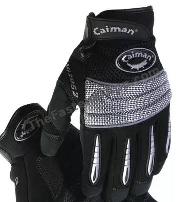 GLOVE MECHANICS SPLIT FIT - BLACK - LARGE