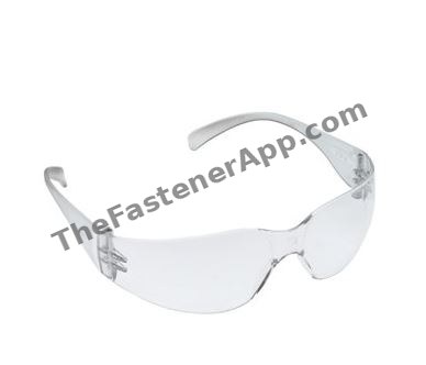 GLASSES SAFETY VIRTUA CLEAR ANTI-FOG