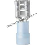 USA MADE EASY DISCONNECT TERM NYLON #16-14GAX1/4 FEMALE RECEPTACLE BLUE