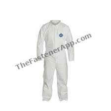 COVERALL MEDIUM TYVEK WHITE ONE PIECE