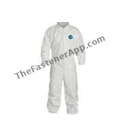 COVERALL LARGE TYVEK W/ ELASTIC WRIST/ANKLES