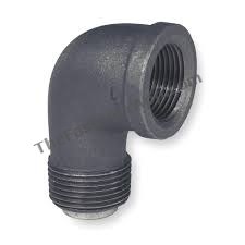 BLACK PIPE 90DEG STR ELBOW 1-1/4 NPT 300#