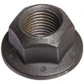 FLANGE LOCK NUT GRG 1/2-20 BL OX