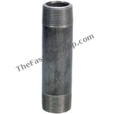 BLACK PIPE FITTING XH LONG NIPPLE 3/8X5-1/2 NPT 300#