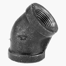 BLACK PIPE FITTING 45 DEG 2 NPT 300#