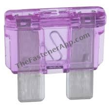 AUTO FUSES ATO 3 AMPS VIOLET
